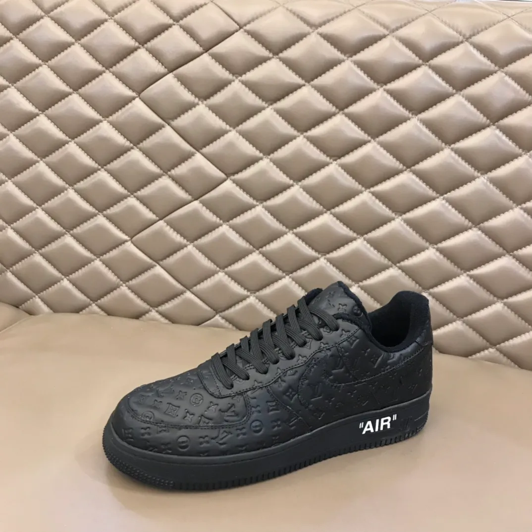 Men's shoes 💰p440 "*OUIS *UITTO*" x OFF-WHITE x Nike tripartite collaboration! Trendy and cool men's casual sports shoes with unrivaled color matching. The design idea basically continues the style of THE TEN. The Swoosh line and tongue label have a very familiar visual effect and are both fashionable and trendy! A must-have for fashionistas! The effect on your feet is absolutely stunning! (The original drawer packaging accessories are complete) Code number 38-45